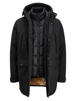 Parka "Finn" in Schwarz