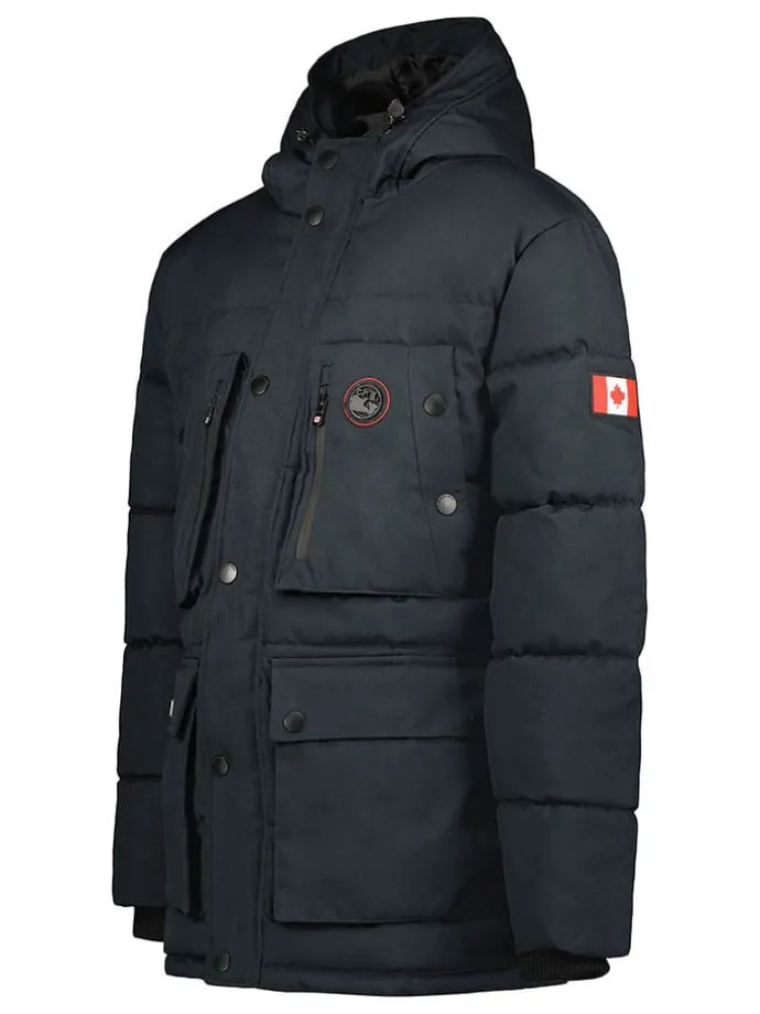 Parka in Dunkelblau