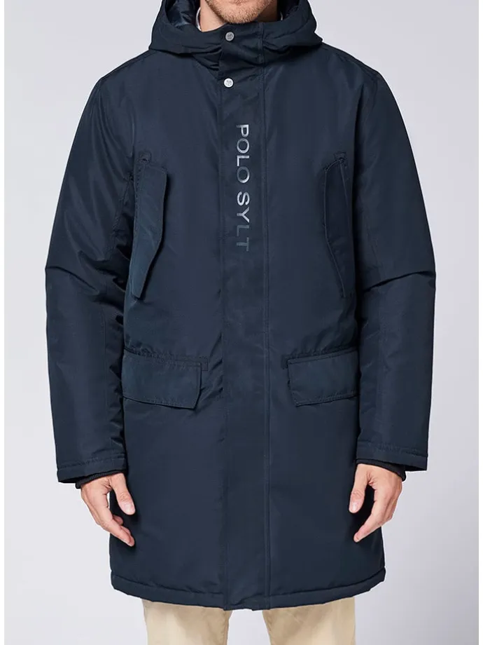 Parka in Dunkelblau