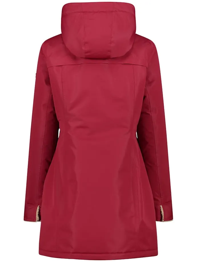 Parka in Rot