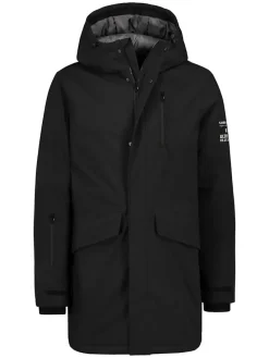 Parka in Schwarz