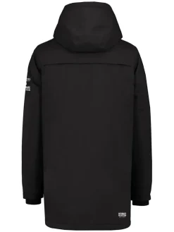 Parka in Schwarz