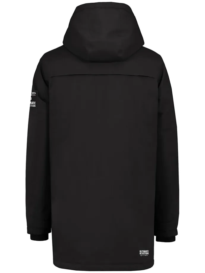 Parka in Schwarz