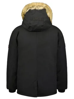 Parka in Schwarz