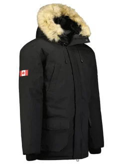 Parka in Schwarz