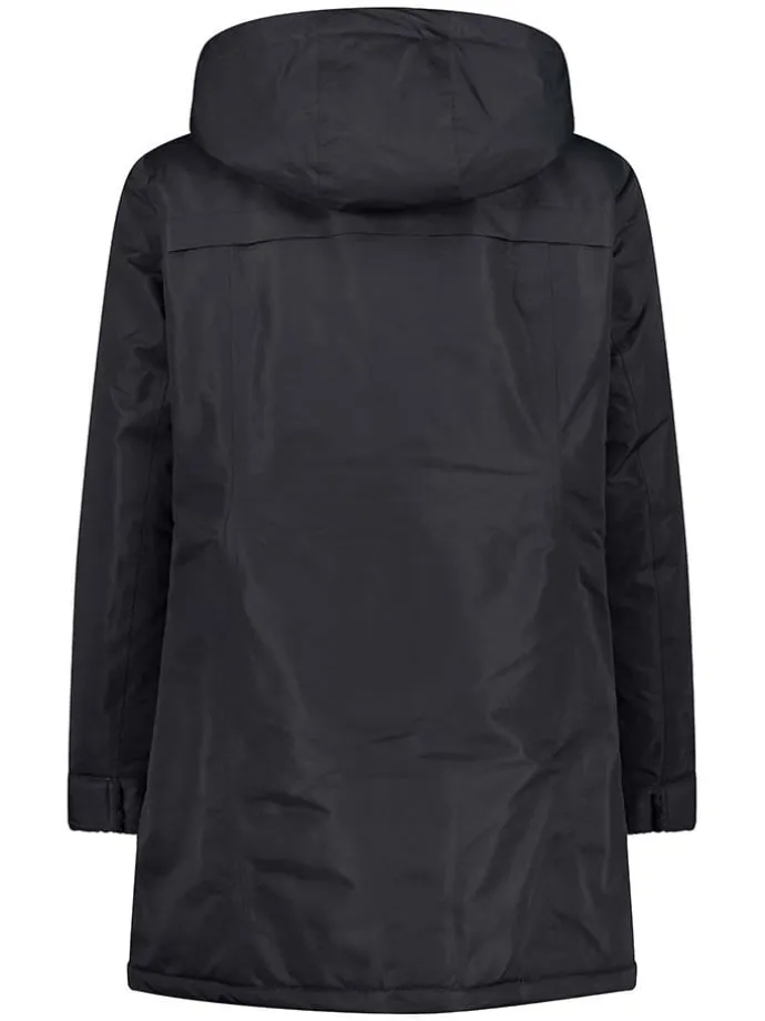 Parka in Schwarz
