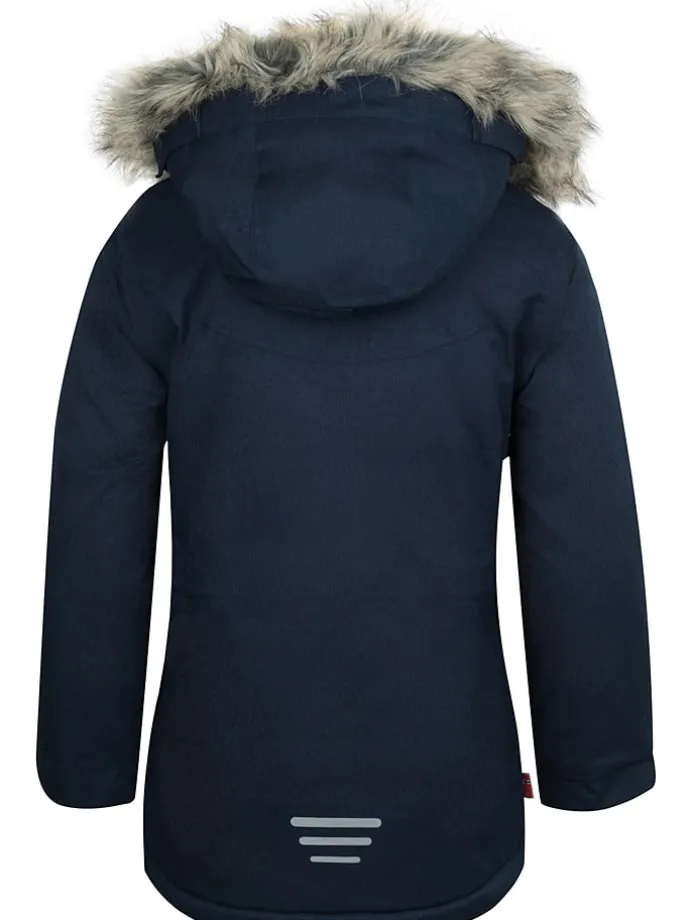 Parka "Oslo XT" in Dunkelblau/ Pink