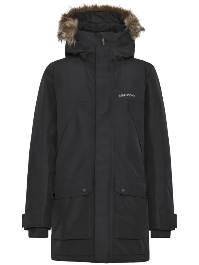 Parka "Rick" in Schwarz
