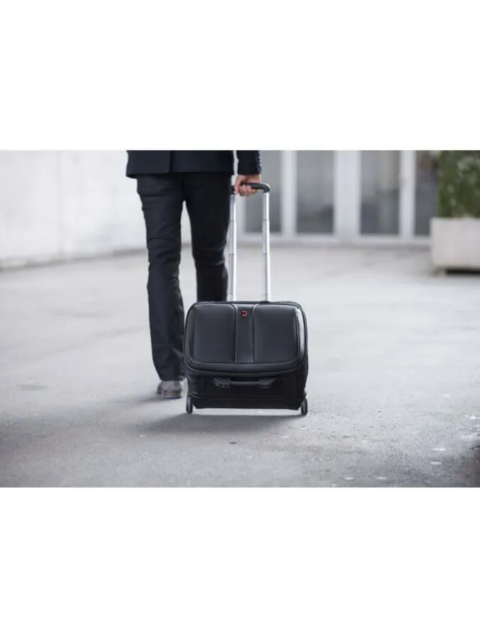 Patriot II 17" - 2-Rollen-Businesstrolley 44 cm (black) in schwarz