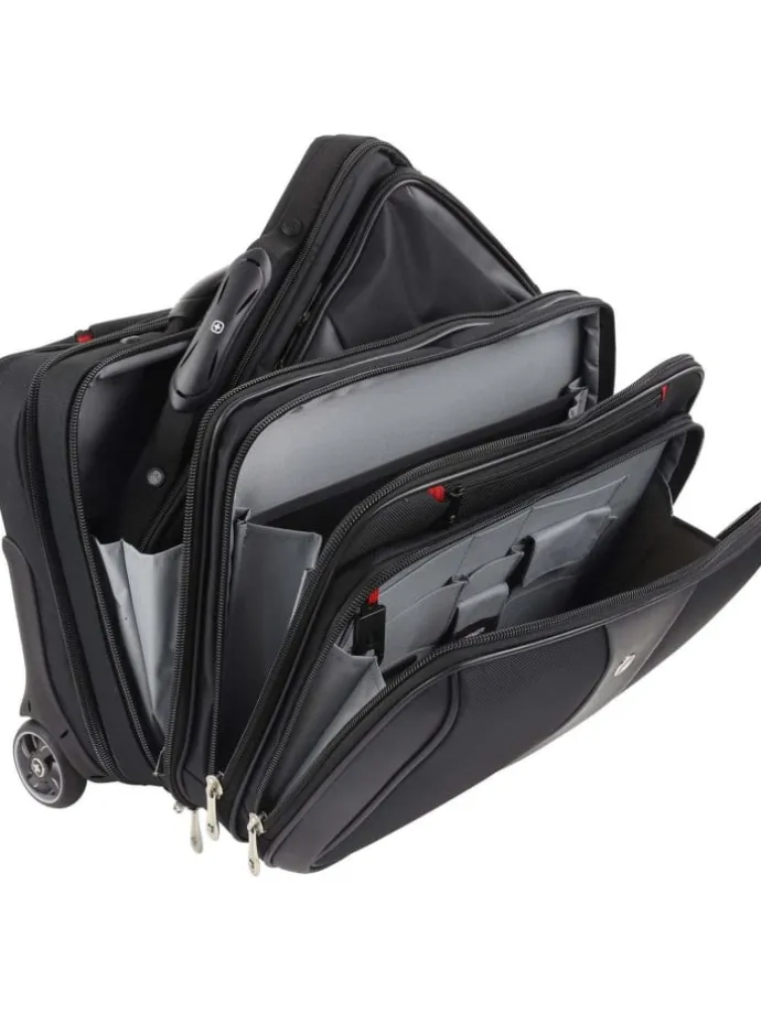 Patriot II 17" - 2-Rollen-Businesstrolley 44 cm (black) in schwarz