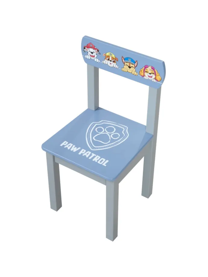 Paw Patrol Sitzgruppe, Holz, Grau/Blau, Tisch & Stuhl, ab 18 Monaten