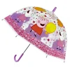 Peppa Pig Bunter Kinder-Regenschirm Ideal für kleine in Rosa