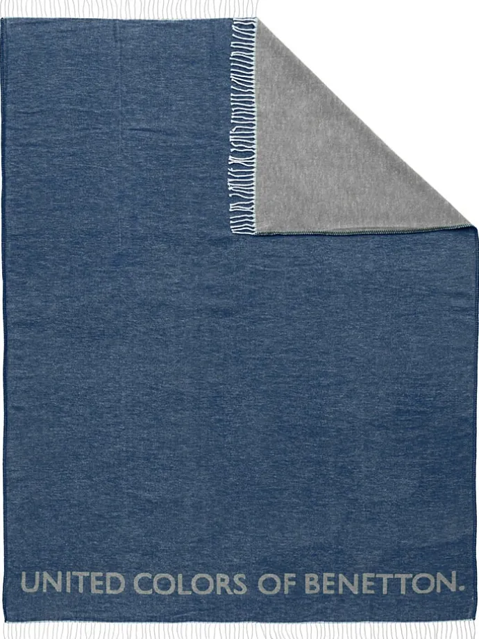 Plaid in Blau/ Grau