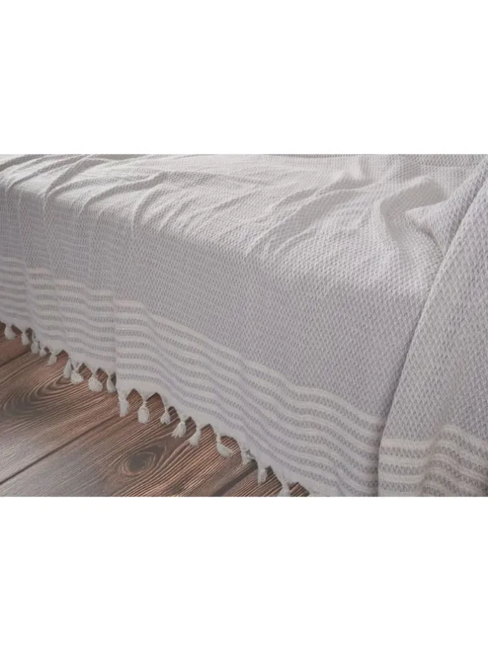 Plaid in Grau