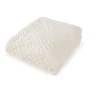 Plaid "Mink" in Creme - (L)200 x (B)150 cm