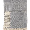 Plaid "Rodion" in Grau - (L)160 x (B)130 cm