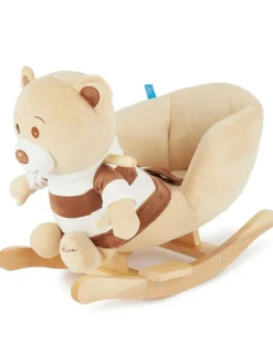 Plüsch Schaukeltier Bär Bubu in Braun