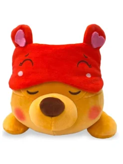 Plüschfigur "Disney Snuglets Wellbeing Pooh" in Orange - ab Geburt - (L)40 cm