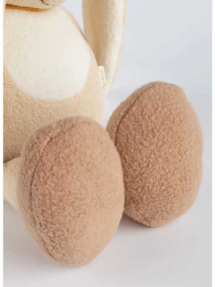 Plüschtier Hase Kuschel- und Spielfigur für Babys und Kinder in beige