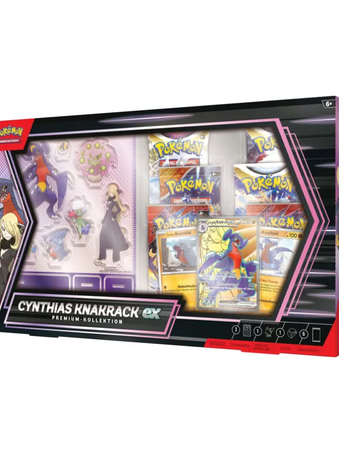 Pokémon Cynthias Knakrack-ex Premium-Kollektion in Mehrfarbig ab 6 Jahre