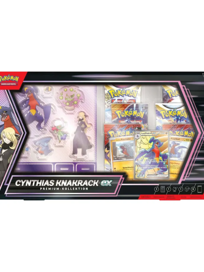 Pokémon Cynthias Knakrack-ex Premium-Kollektion in Mehrfarbig ab 6 Jahre