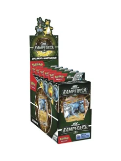Pokémon EX-Kampfdeck Ampharos oder Lucario Kartenspiel in Mehrfarbig ab 6 Jahre