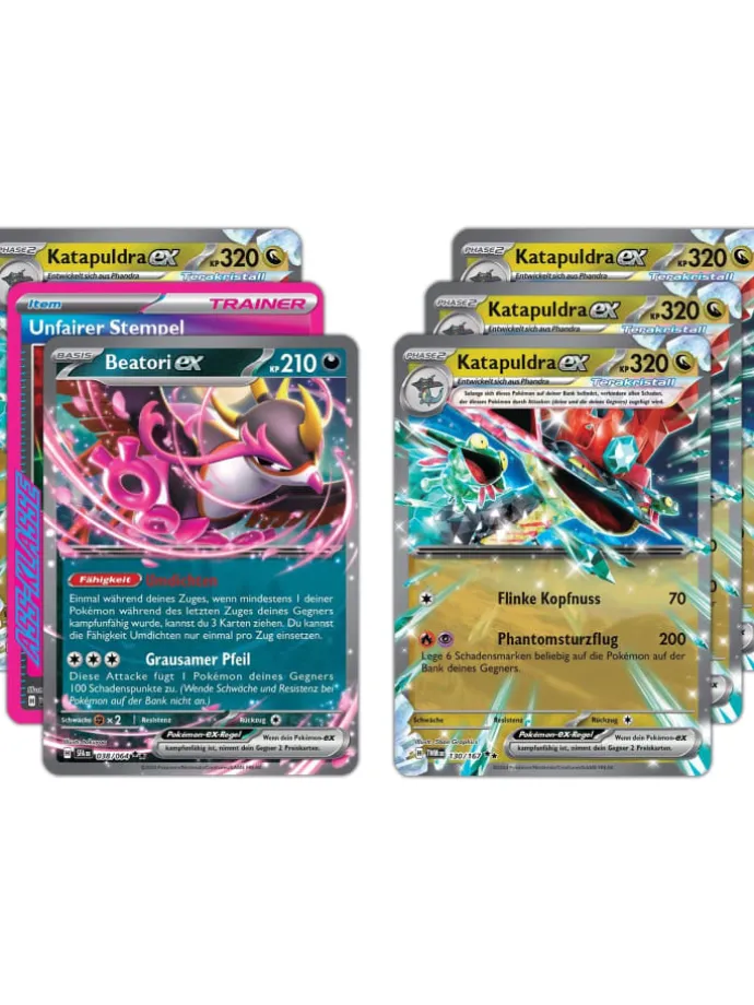 Pokémon Liga-Kampfdeck Katapuldra-ex in Mehrfarbig ab 6 Jahre