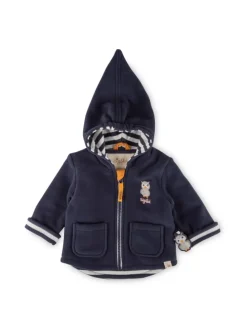Polarfleecejacke Magic Owl in Dunkelblau