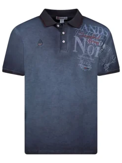 Poloshirt "Adventure" in Dunkelblau