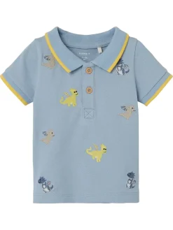 Poloshirt "Dumas" in Hellblau