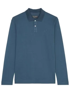 Poloshirt in Blau