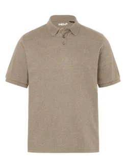 Poloshirt in braun grau