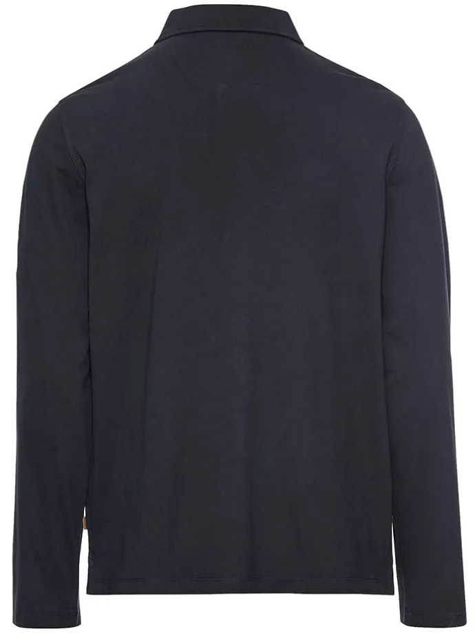 Poloshirt in Dunkelblau