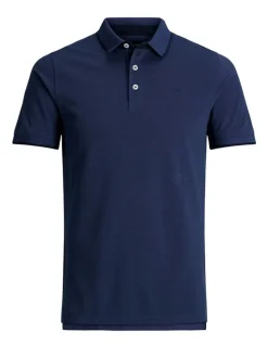 Poloshirt in Dunkelblau