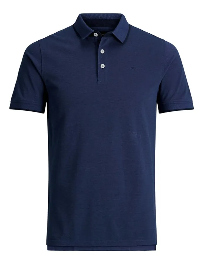 Poloshirt in Dunkelblau