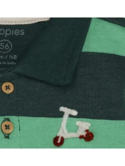 Poloshirt in Grün