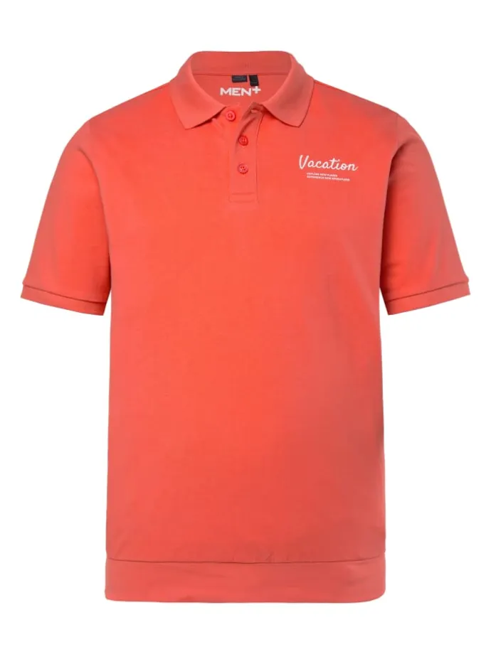Poloshirt in koralle