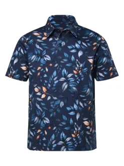Poloshirt in navy blau