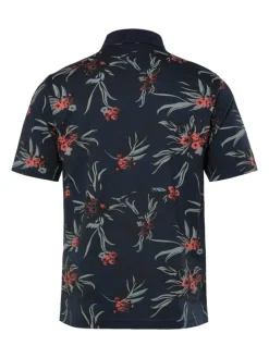 Poloshirt in navy blau