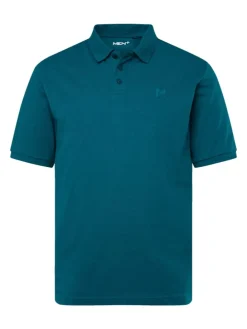 Poloshirt in rauchblau