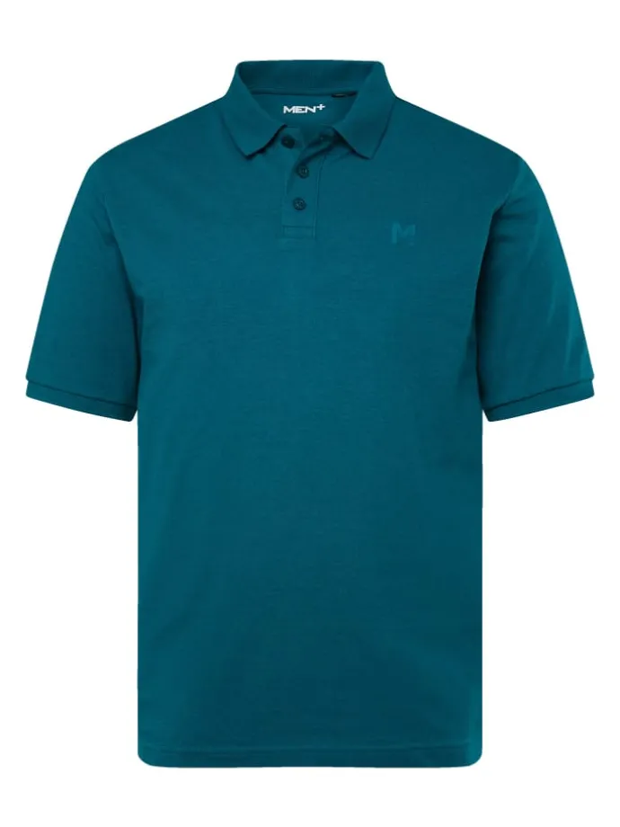 Poloshirt in rauchblau