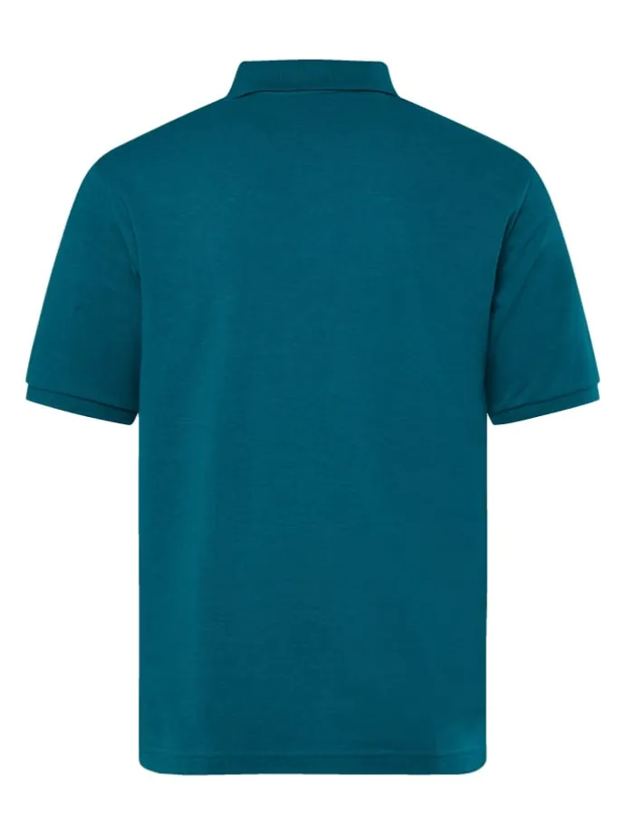 Poloshirt in rauchblau