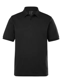 Poloshirt in schwarz
