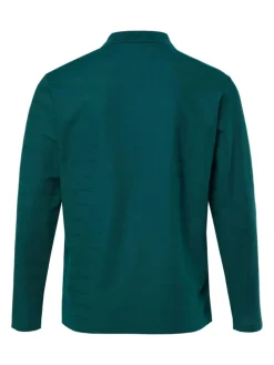 Poloshirt in tief grün