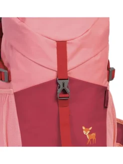 Polyester, recycelt Kinderrucksack, Fabrizio Rucksack rosa ca. 28cm