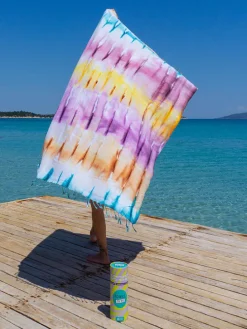 Poncho in Bunt  - (L)180 x (B)100 cm