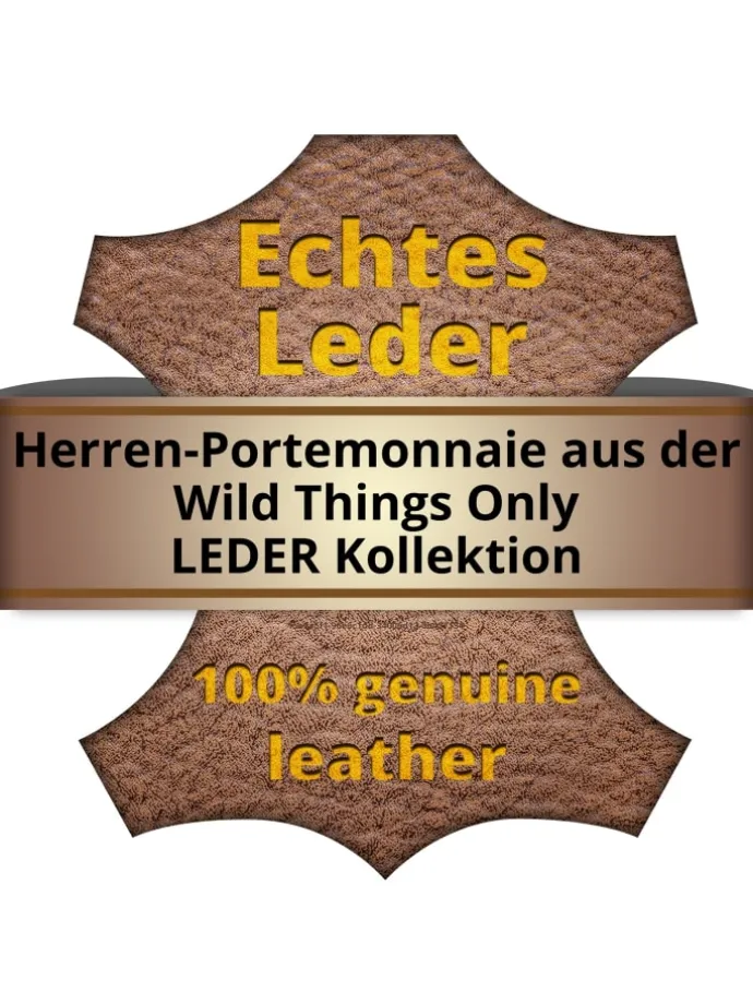 Portemonnaie Leder ca. 12cm breit ca. 10cm hoch