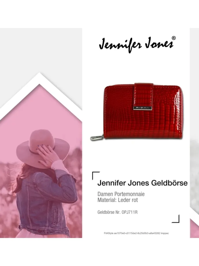 Portemonnaie Leder Damen Geldbörse