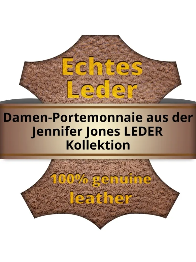 Portemonnaie Leder Damen Geldbörse
