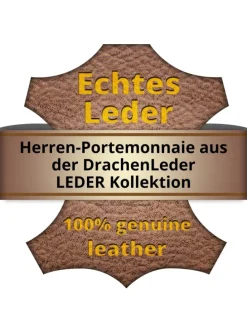 Portemonnaie Leder Herren Geldbörse Serie Marc